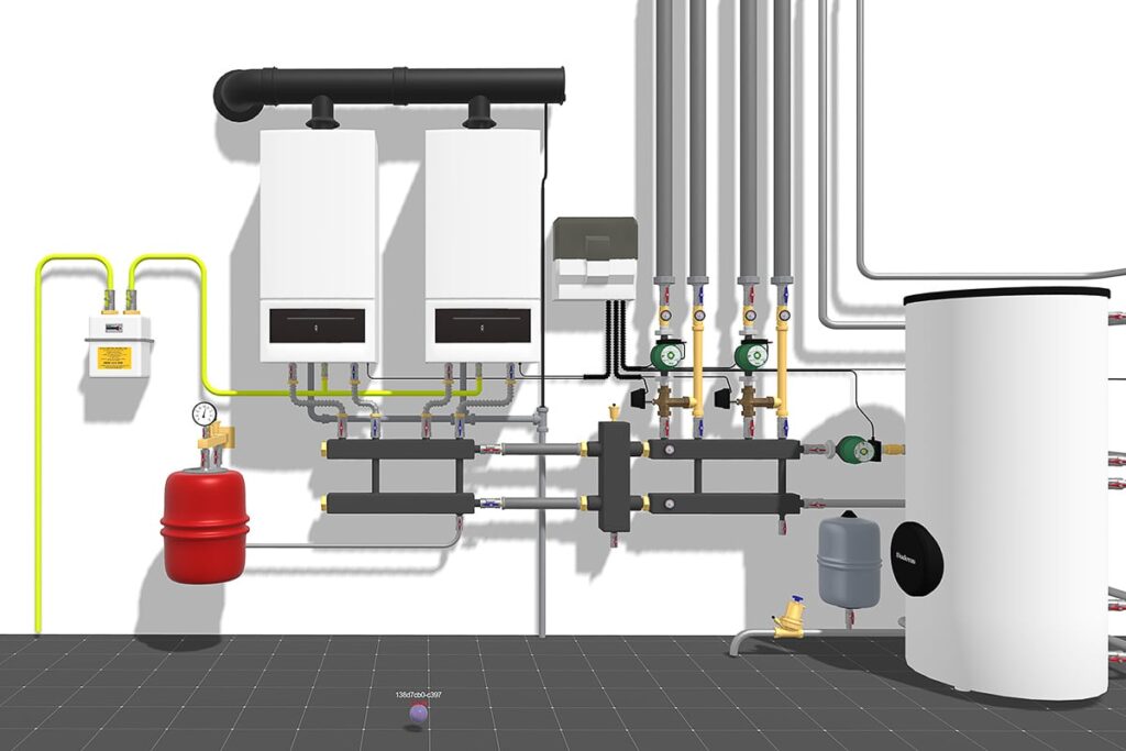 VR-Ausbildung Handwerk: Die WebXR-Anwendung ist auch ohne VR-Headset zugänglich.