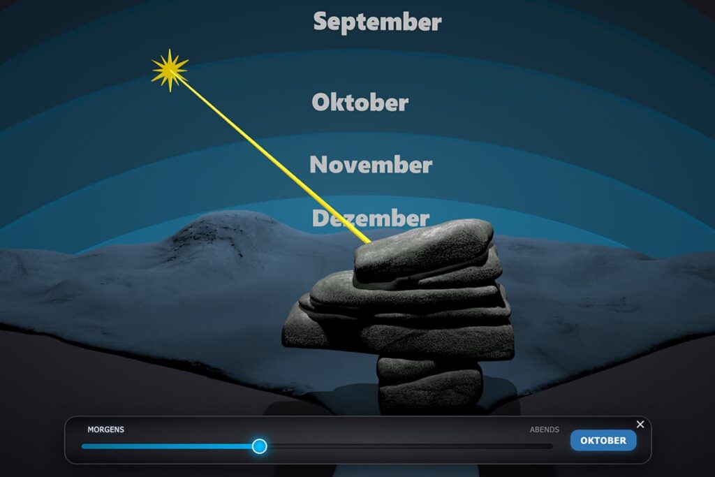 WebXR-Exponat des Kukuckssteins in der Tourismus App, interaktiv erkunden und Geheimnisse lüften